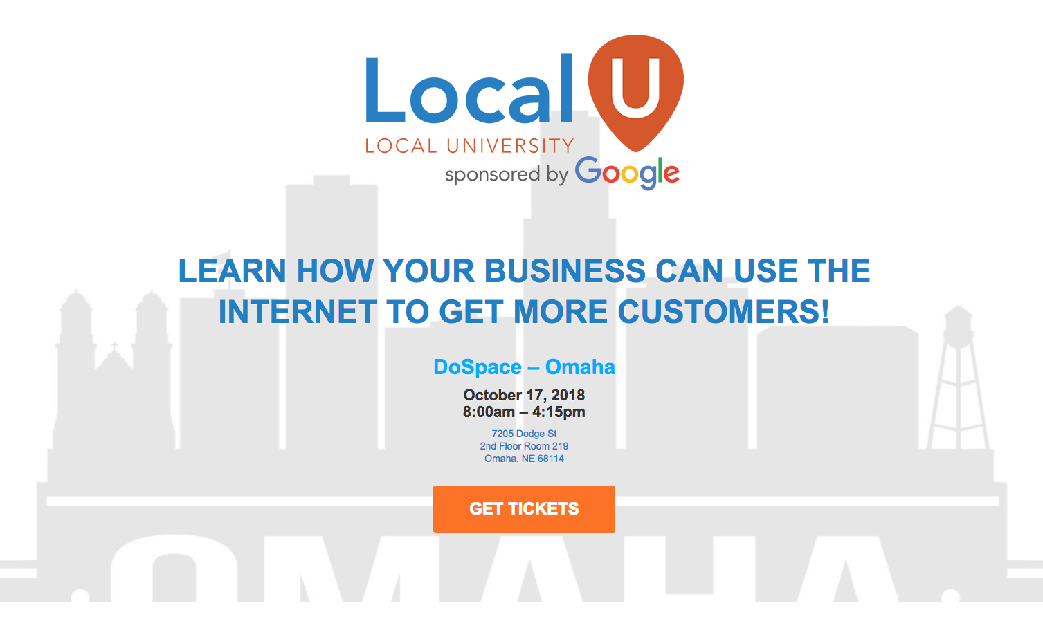 LocalU and Google My Business Meet Omaha and the Nerdbot - New Plains Media
